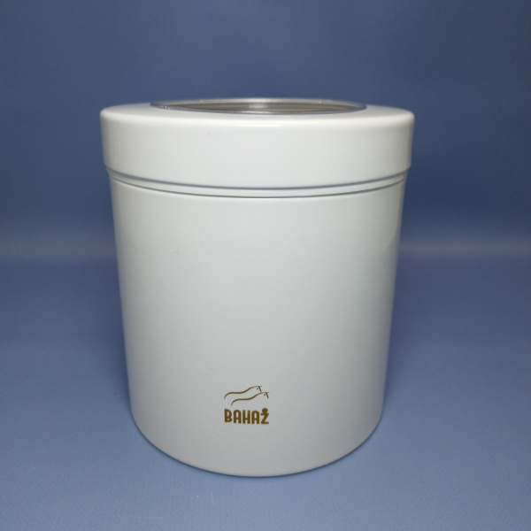 Контейнер для сыпучих продуктов металлический Bahaz 2.8 л. / Банка с прозрачной крышкой